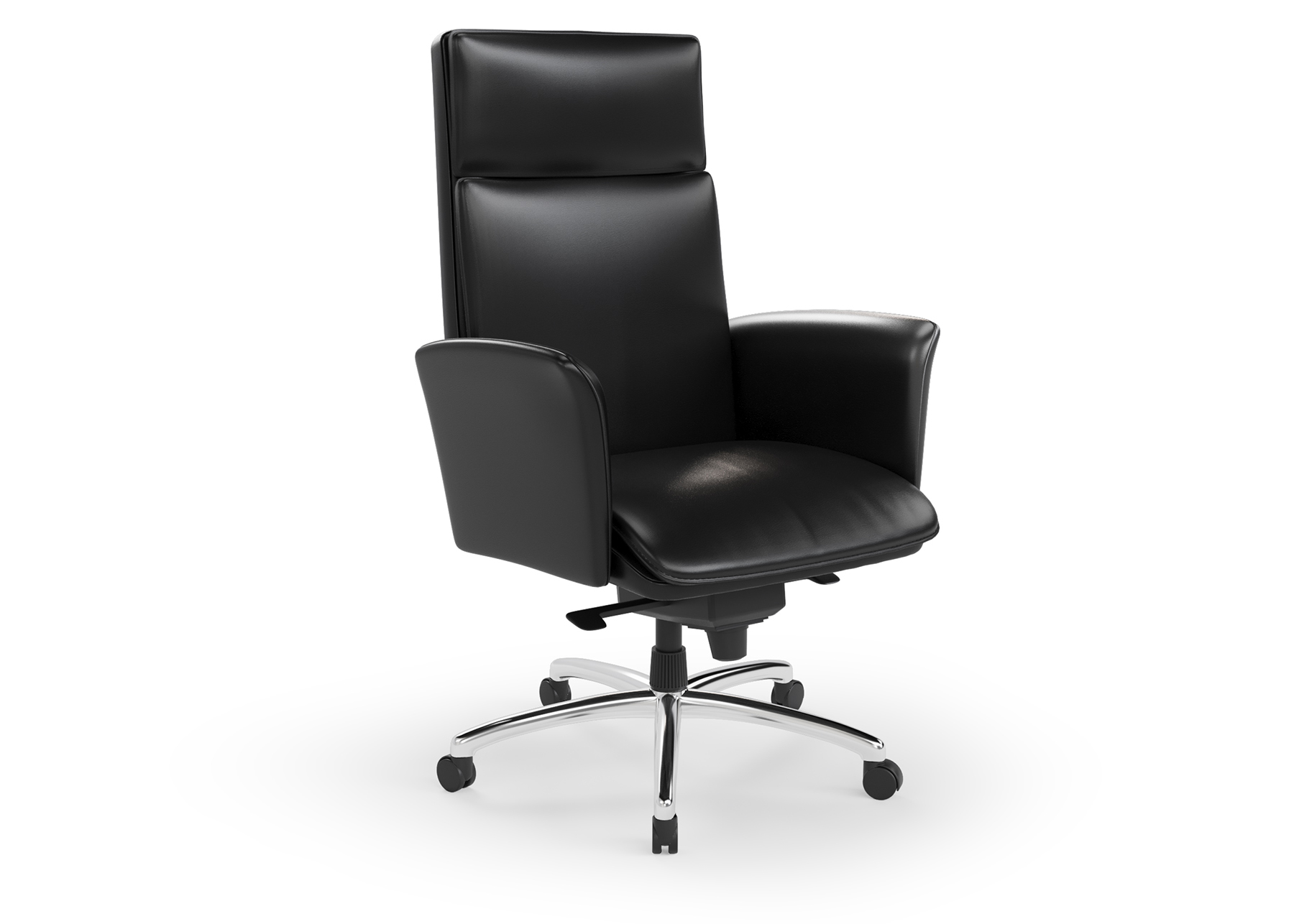 EDGE HIGH BACK W/ CLOSED ARM