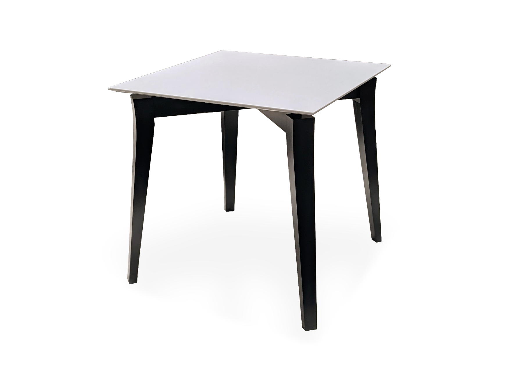 STAND STAND SQUARE END TABLE CORIAN TOP